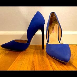 Just Fab Royal Blue Pumps